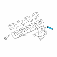 OEM 2019 Dodge Challenger Stud-Double Ended Diagram - 6507880AA