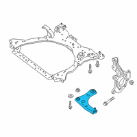 OEM Nissan Kicks Link Complete-Transverse, Rh Diagram - 54500-5RL1B