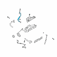 OEM Kia Stinger Pipe-Oil Feed Diagram - 282402CTA1