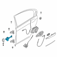 OEM 2020 BMW 740i xDrive REAR DOOR BRAKE Diagram - 51-22-7-335-913