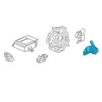 OEM Honda Clarity Sensor, FR. Crash Diagram - 77930-TRT-C12