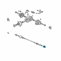 OEM 2009 Acura RL Joint, Inboard Diagram - 42320-SJA-315