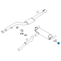 OEM 2020 BMW 530e xDrive Swing Support Diagram - 18-30-8-635-587