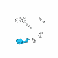 OEM 2009 Toyota Avalon Control Module Diagram - 89769-07030
