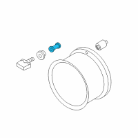 OEM Nissan Versa Cap-Tire Pressure Sensor Diagram - 40770-3AN0A