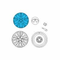 OEM 2012 Infiniti M35h Aluminum Wheel Diagram - D0C00-1MM4A