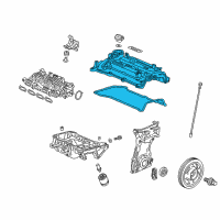 OEM 2019 Honda Accord Cover Assy., Cylinder Head Diagram - 12310-6A0-A01