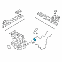 OEM 2017 Nissan Titan XD Seal-O Ring Diagram - 15066-EZ41D