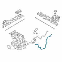 OEM 2017 Nissan Titan XD Seal-O Ring Diagram - 15066-EZ40C