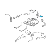 OEM 2007 Chevrolet Impala Fuel Tank Meter/Pump SENSOR KIT Diagram - 19133586