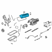 OEM 2007 Ford Expedition Valve Cover Diagram - 9L1Z-6582-C