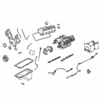 OEM 2008 Lincoln Mark LT Dipstick Diagram - 3L3Z-6750-DA