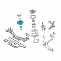 OEM 1993 BMW 318is Guide Support Diagram - 31-33-6-779-613