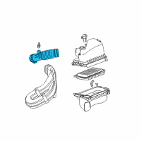 OEM 2014 Toyota Corolla Intake Hose Diagram - 17881-0T080