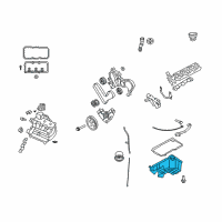 OEM 2007 Dodge Nitro Pan-Oil Diagram - 4892228AA