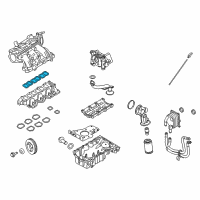 OEM 2009 Ford Flex Gasket Diagram - 7T4Z-9H486-DA