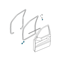 OEM Kia Sedona Plug-Drain Diagram - 0K95456241