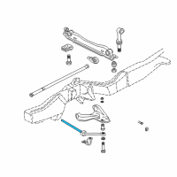 OEM 2000 Chevrolet S10 Shaft-Front Stabilizer (28Mm Bar Diameter) Diagram - 15993848