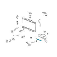 OEM 2005 Acura RSX HOSE (315MM) (ATF) Diagram - 25214-PND-007