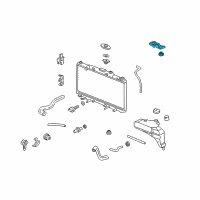 OEM Bracket, Radiator Mount (Upper) Diagram - 74171-S5A-000