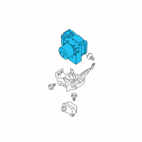 OEM Nissan Anti Skid Actuator Assembly Diagram - 47660-ZL17D