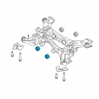 OEM Ford Front Insulator Diagram - 7E5Z-4B424-D