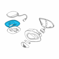 OEM 1999 Ford Expedition Interior Lamp Diagram - XF2Z13776AAD