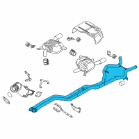 OEM 2013 BMW 335is Center Pipe Diagram - 18-30-7-615-959