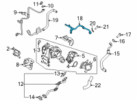 OEM Kia Sorento PIPE ASSY-WATER OUTL Diagram - 282362M820