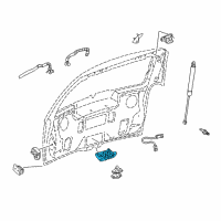 OEM Saturn Lock Diagram - 10347322