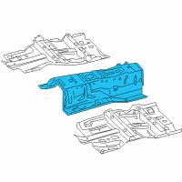 OEM Infiniti QX70 Floor-Front, Center Diagram - G4310-1CAMA