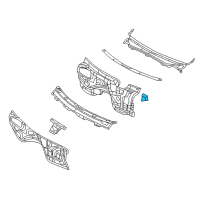 OEM Dodge Durango SILENCER-Dash Panel Diagram - 68166320AE