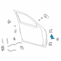 OEM 2001 Chevrolet Tahoe Check, Front Side Door Diagram - 15173407