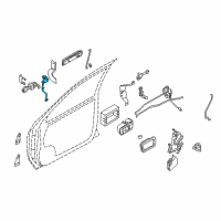 OEM Infiniti Switch Assembly-Door Lock RH Diagram - 80602-0W001