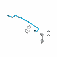 OEM 2009 BMW X6 Stabilizer, Rear Diagram - 33-55-6-783-041