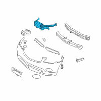 OEM Infiniti EX35 Distance Sensor Assembly Diagram - 28437-1UX0B