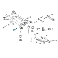 OEM 1998 BMW 740iL Hex Bolt Diagram - 33-17-1-090-386