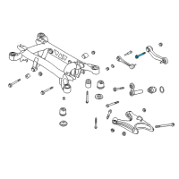 OEM BMW 740iL Collar Screw Diagram - 33-32-1-139-132