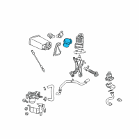 OEM 2010 Chevrolet Impala Vent Control Solenoid Diagram - 20952523