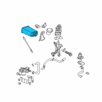 OEM 2005 Buick LaCrosse Vapor Canister Diagram - 15836560