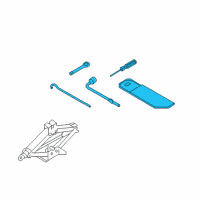 OEM Hyundai Tucson Tool Set-OVM Diagram - 09130-D3000