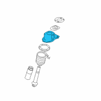 OEM Mercury Sable Upper Mount Diagram - 5F9Z-18192-AC