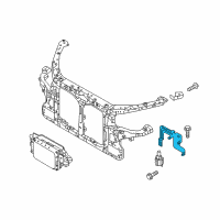 OEM Kia Bracket-Aqs & Amb Sensor Diagram - 972813T000