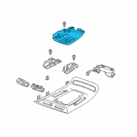 OEM 2016 Cadillac CT6 Multifunction Switch Diagram - 23358716