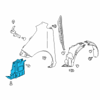 OEM 2018 Chevrolet Spark Shield Diagram - 42353387