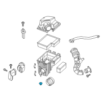 OEM Ford Escape Lower Housing Insulator Diagram - CC1Z-9B929-A