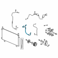 OEM 2017 Honda CR-V Hose, Discharge Diagram - 80315-TLA-A01