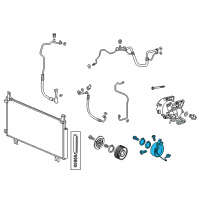 OEM Honda Civic Coil Set Diagram - 38924-5AA-A02