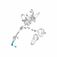 OEM 2004 Toyota Prius Lower Shaft Diagram - 45221-47041