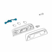 OEM 2015 GMC Sierra 1500 Socket & Wire Diagram - 22869173